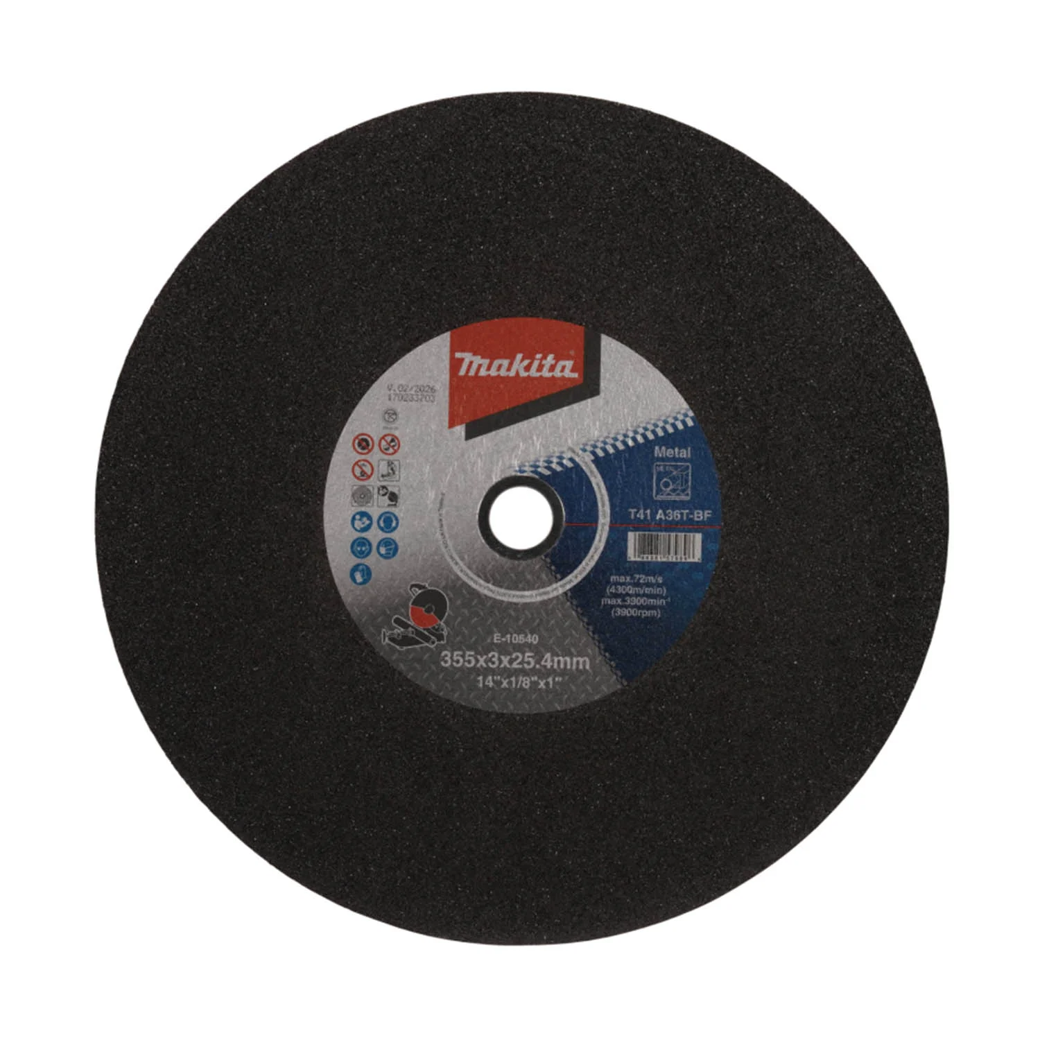 KIT 200 DISCOS CORTE 14″ + TRONZADORA 2414NBE E 10540 25 x8